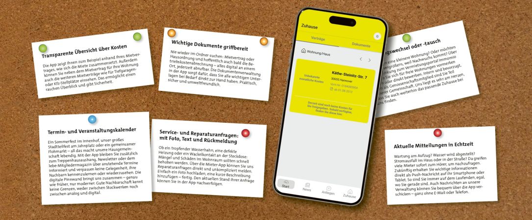 
                  Neue Mieter-App 